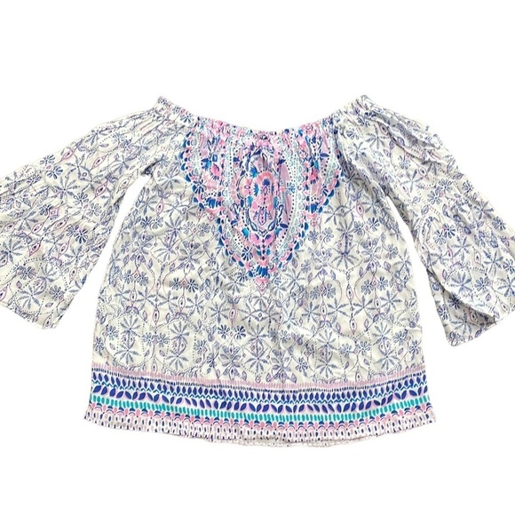 Lilly Pulitzer Nevie Top Resort White Time To Shine - Picture 6 of 10